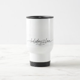 書道ホリデーラブ3枚 トラベルマグ