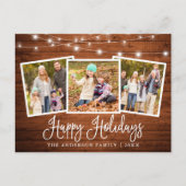 書道ホリデー木紐灯3写真 ポストカード (正面)