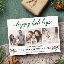 書道ホリモダンー緑3枚の写真 シーズンカード