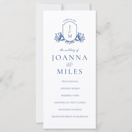 書道マルセイユエレガントブルークレストプログラム (正面)