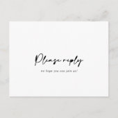 書道メモダンニューエレガント選択SVP ポストカード (正面)