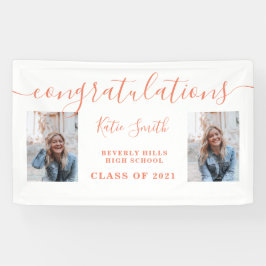 書道モダンの台本の卒業2写真 横断幕