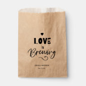 書道モダンの愛が醸造さ結婚れる フェイバーバッグ (正面)