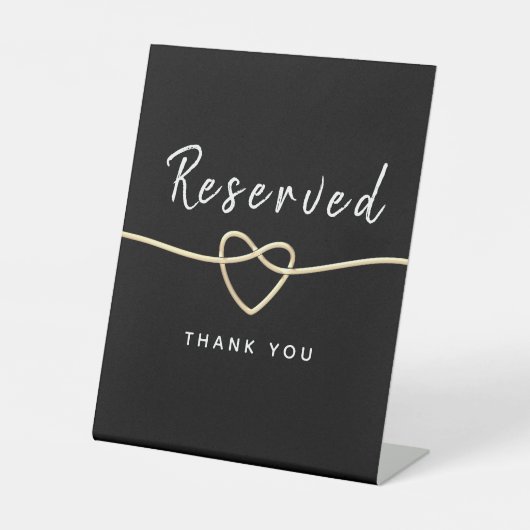 書道モダンの結婚台座標識 台座サイン (正面)