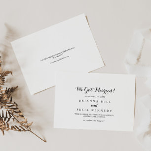 書道モダンの駆け落ち 案内状