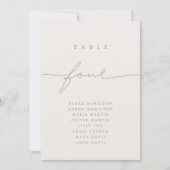 書道モダンアイボリー表4つの表 (正面)