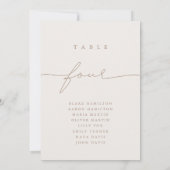 書道モダンアイボリー表4つの表 (裏面)