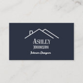 書道モダンインテリアデザイナーハウスデコール 名刺 (正面)