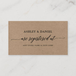 書道モダンクラフト結婚登録簿 エンクロージャーカード