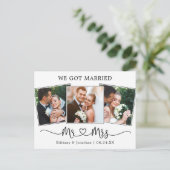 書道モダンハートさん得 ポストカード (スタンド正面)