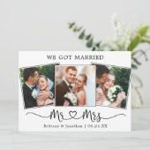 書道モダンハートミセス・ウェ得ア 案内状 (スタンド正面)