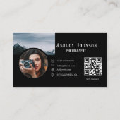 書道モダンプロフェッショナル撮影 名刺 (裏面)