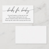 書道モダンベビー書 エンクロージャーカード (正面/裏面)