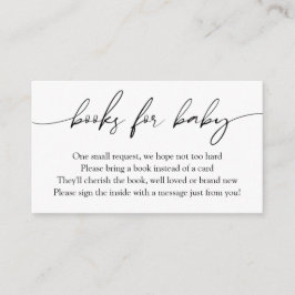 書道モダンベビー書 エンクロージャーカード