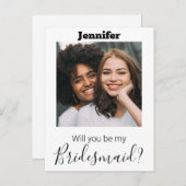 書道モダン写真の花嫁案内 インビテーションポストカード (正面/裏面)