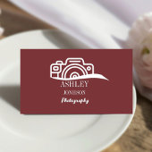 書道モダン写真家 名刺