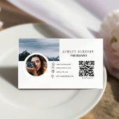 書道モダン写真家 名刺