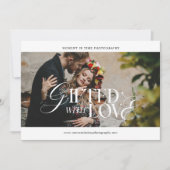 書道モダン写真贈与証 (正面)