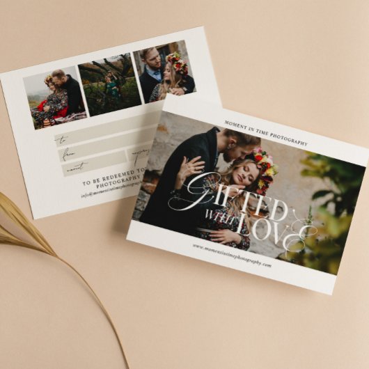 書道モダン写真贈与証