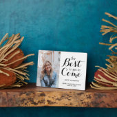 書道モダン卒業記念ギフト フォトプラーク (側面)