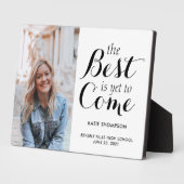 書道モダン卒業記念ギフト フォトプラーク (側面)