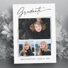 書道モダン墨書第3期写真研究科 案内状