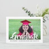 書道モダン大学院写真修士会 招待状 (スタンド正面)