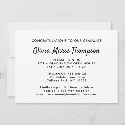 書道モダン大学院写真修士会 招待状 (裏面)