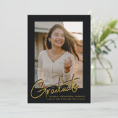 書道モダン学院生 |卒業 案内状 (スタンド正面)