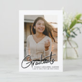 書道モダン学院生 |卒業 案内状 (スタンド正面)