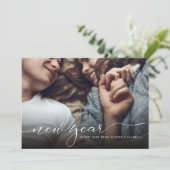 書道モダン年末年始の写真カード シーズンカード (スタンド正面)