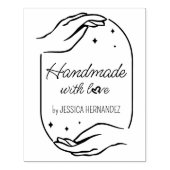 書道モダン手作りカスタム ラバースタンプ (インプリント)