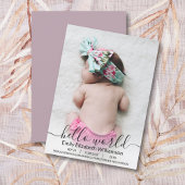 書道モダン新生児写真の発表