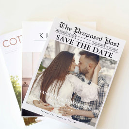 書道モダン新聞の結婚式は日付を保存 招待状