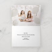 書道モダン母の日|過去記事 箔シーズンカード (内側レイダウン)