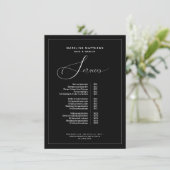 書道モダン白黒サロン価格表 メニュー (スタンド正面)