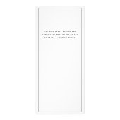 書道モダン白黒サロン価格表 ラックカード (裏面)