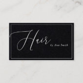 書道モダン美容師 名刺 (正面)