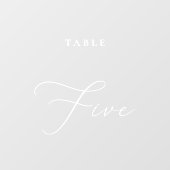 書道モダン表5表 ウィンドウサイン (シート)