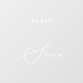 書道モダン表7表 ウィンドウサイン (シート)