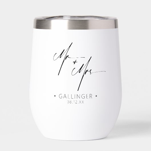 書道モダンMr. & Mrs. Black ID1025 (背面)