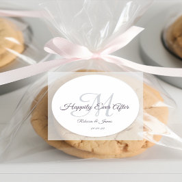 書道モノグラムのは楽しく結婚過ぎ ラウンドシール