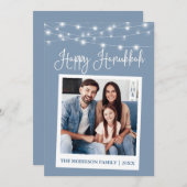 書道ライトインスタントカメラフォトハヌカー シーズンカード (正面/裏面)