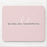 書道ライトピ淡い色のンクガーリー マウスパッド<br><div class="desc">書道ライトピ淡い色のンクガーリーマウスパッド</div>