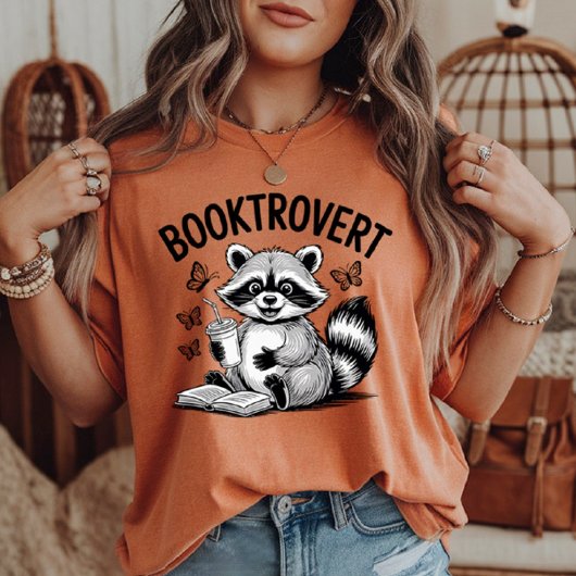 書道ラクーン Tシャツ