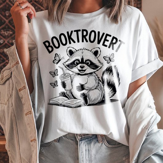 書道ラクーン Tシャツ