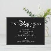 書道リハーサルディナー 招待状 (スタンド正面)