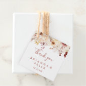 書道優美なフローラ結婚の フェイバータグ (インサイチュ)