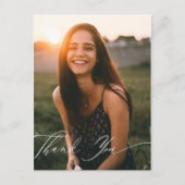 書道写エレガント真ありがとう ポストカード (正面)