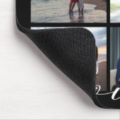 書道写モダン真コラージュ マウスパッド (コーナー)